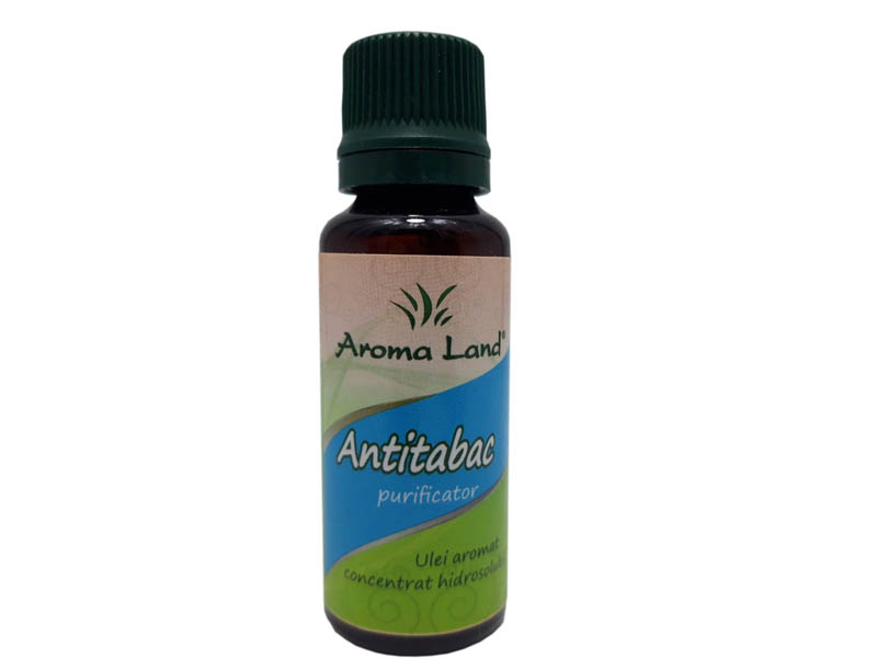 Ulei aromoterapie hidrosolubil, 30 ml, Anti tabac