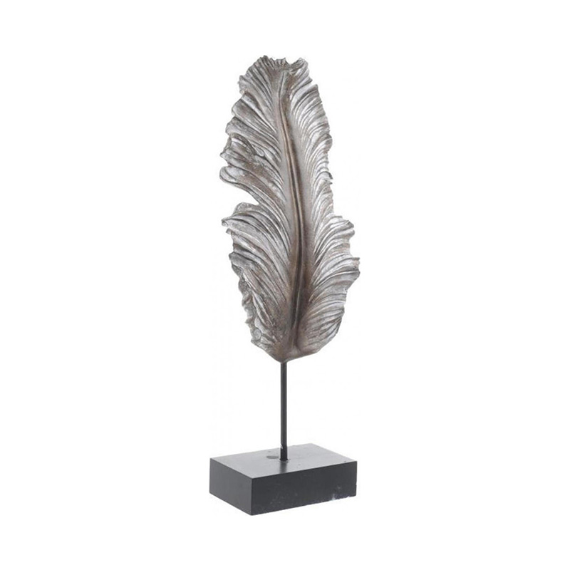 Decoratiune Silver Feather, Rasina, 17Χ9Χ49