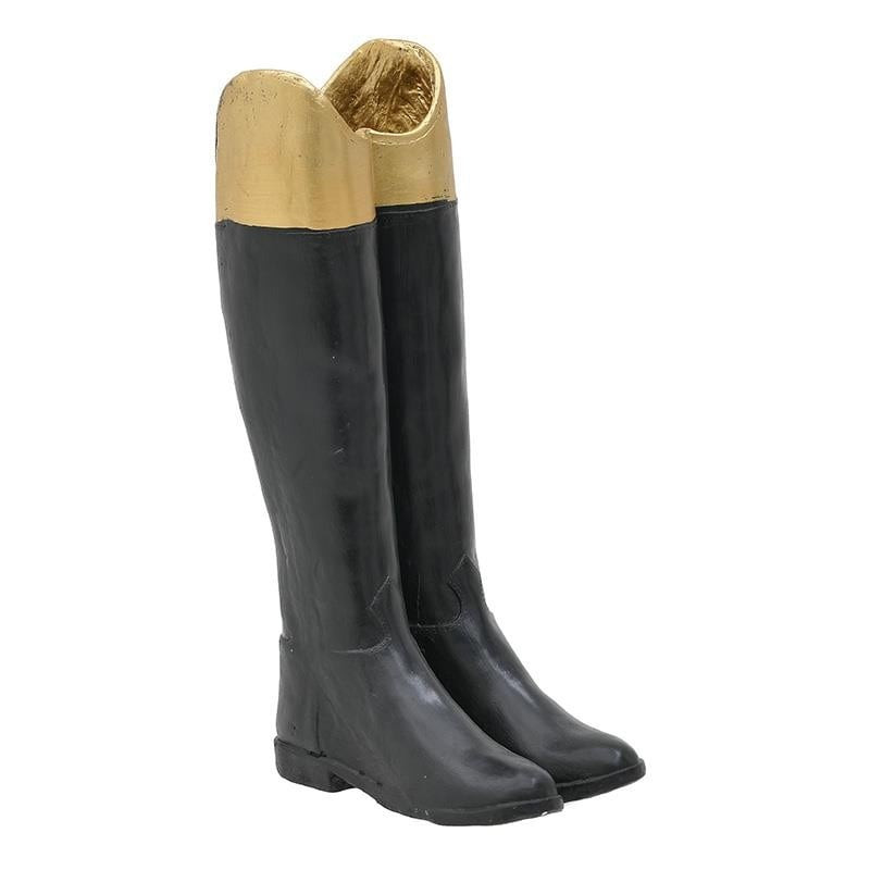 Suport de umbrele Black Boots, Rasina, 20x25x58