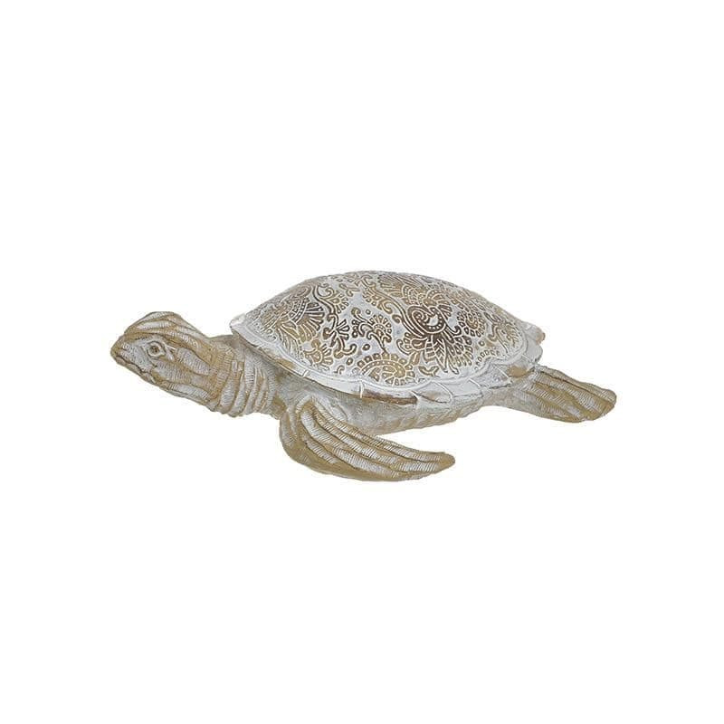 Decoratiune Zen Turtle, Rasina, 21x16x6