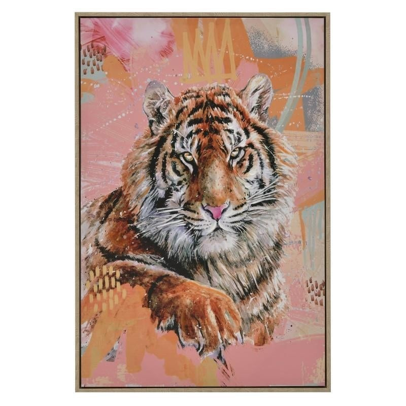 Tablou Tiger King, 60X90 cm
