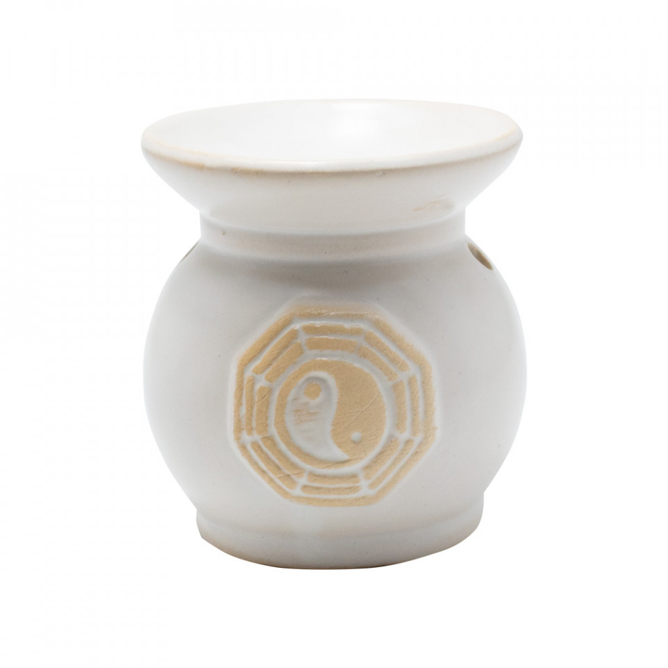 Aromatizor ceramic Ying-Yang, D7x8 cm